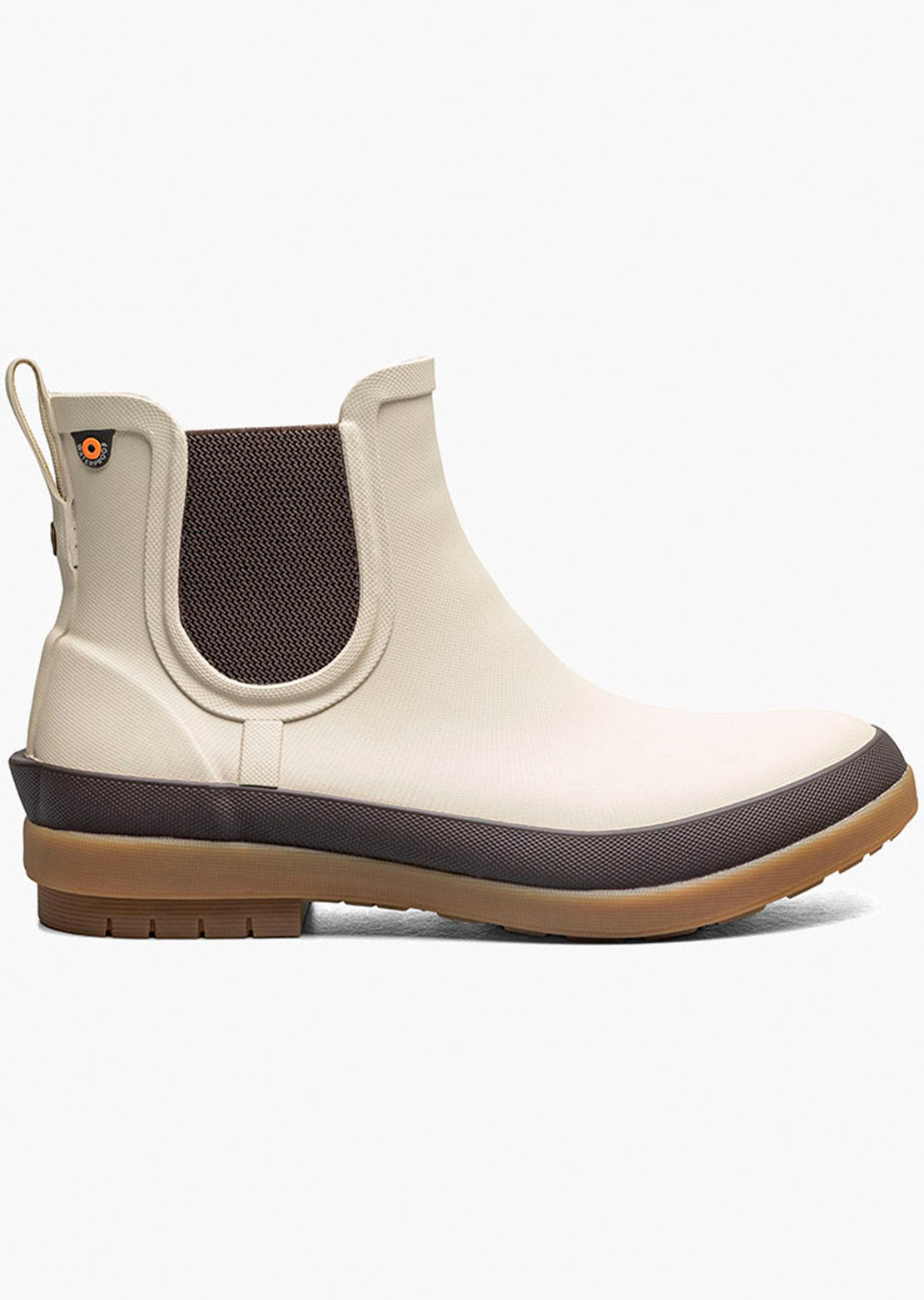 Bogs Women's Amanda Plush II Chelsea Boots Oatmeal