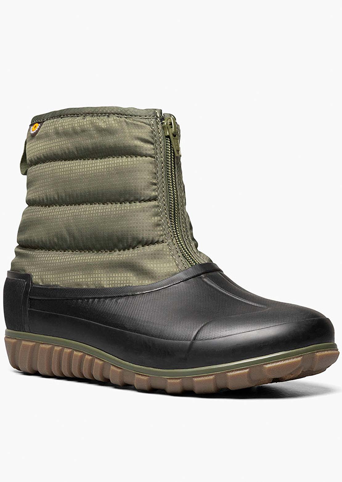 Bogs Women's Casual Zip Winter Boots Olive