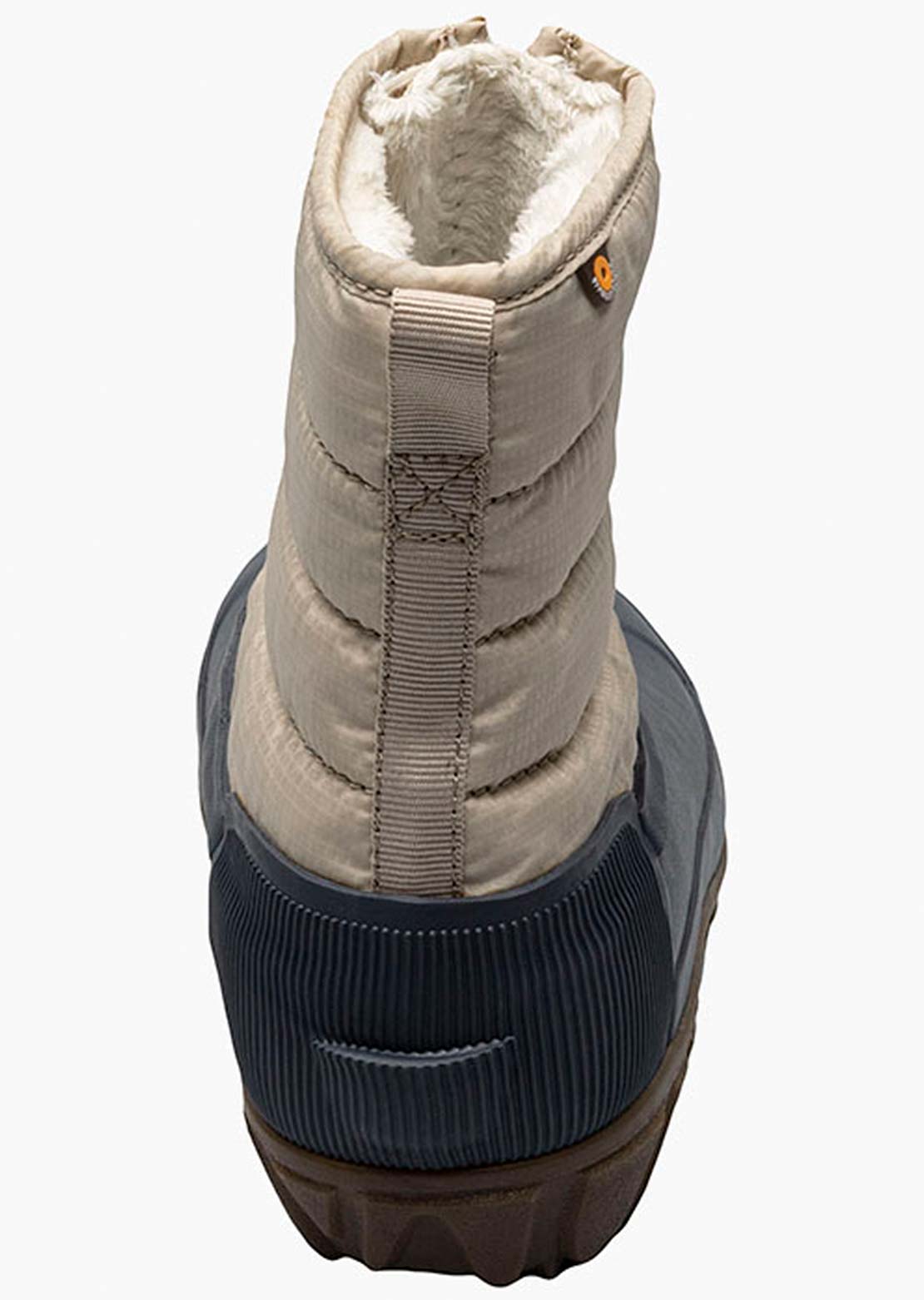 Bogs Women's Casual Zip Winter Boots Taupe Multi