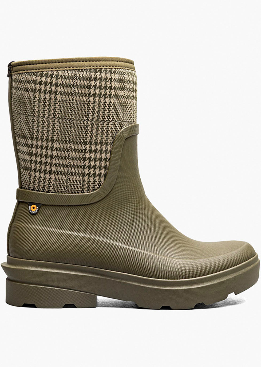 Bogs Women's Hazel Mid Zip Boots Olive Multi