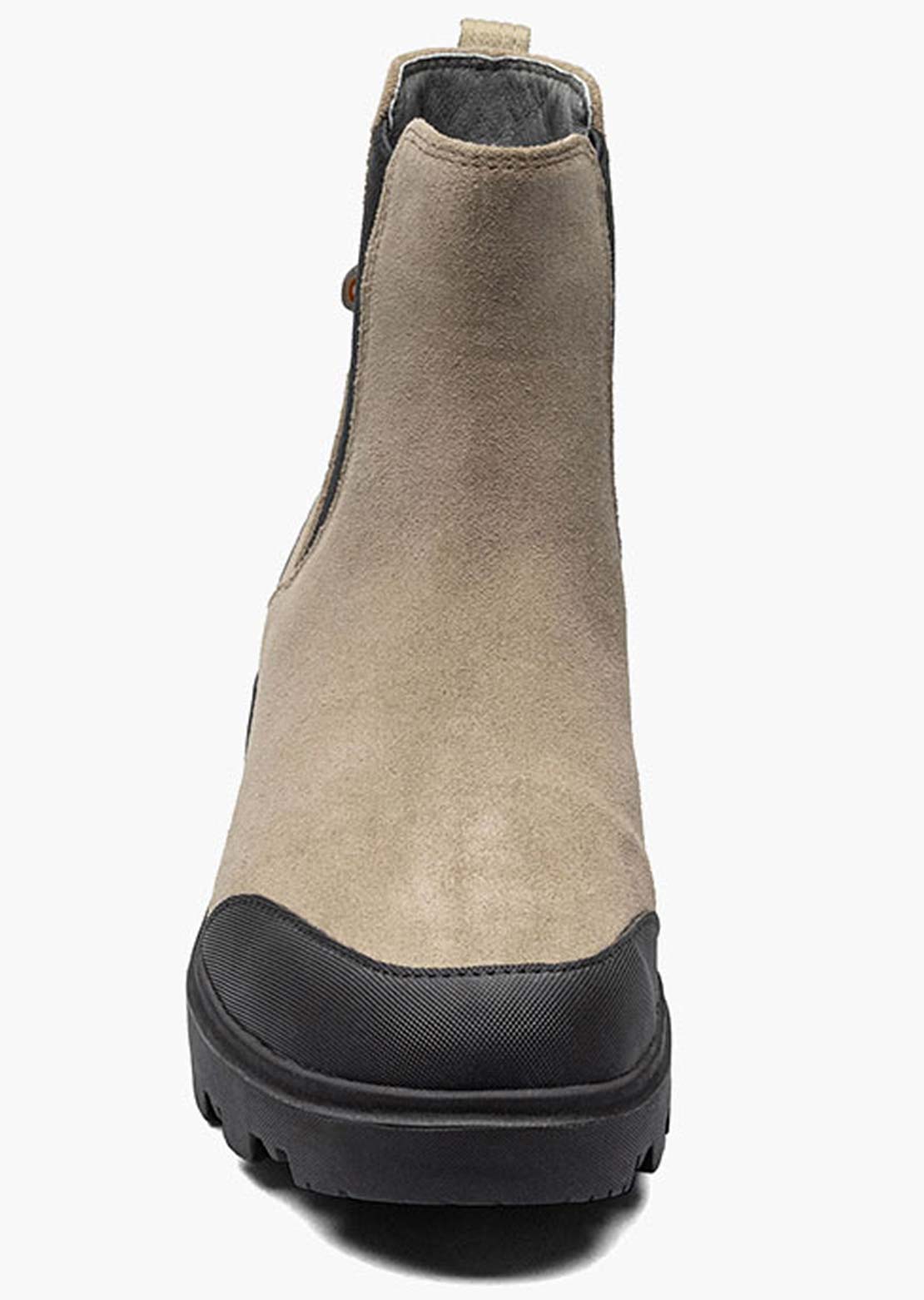 Bogs Women's Holly Chelsea Leather Boots Taupe