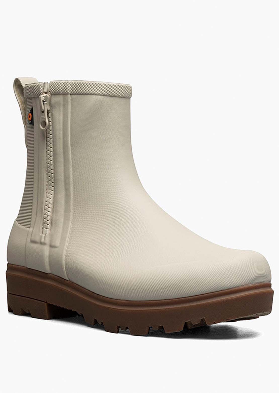 Bogs Women's Holly Rain Zip Boots Oatmeal