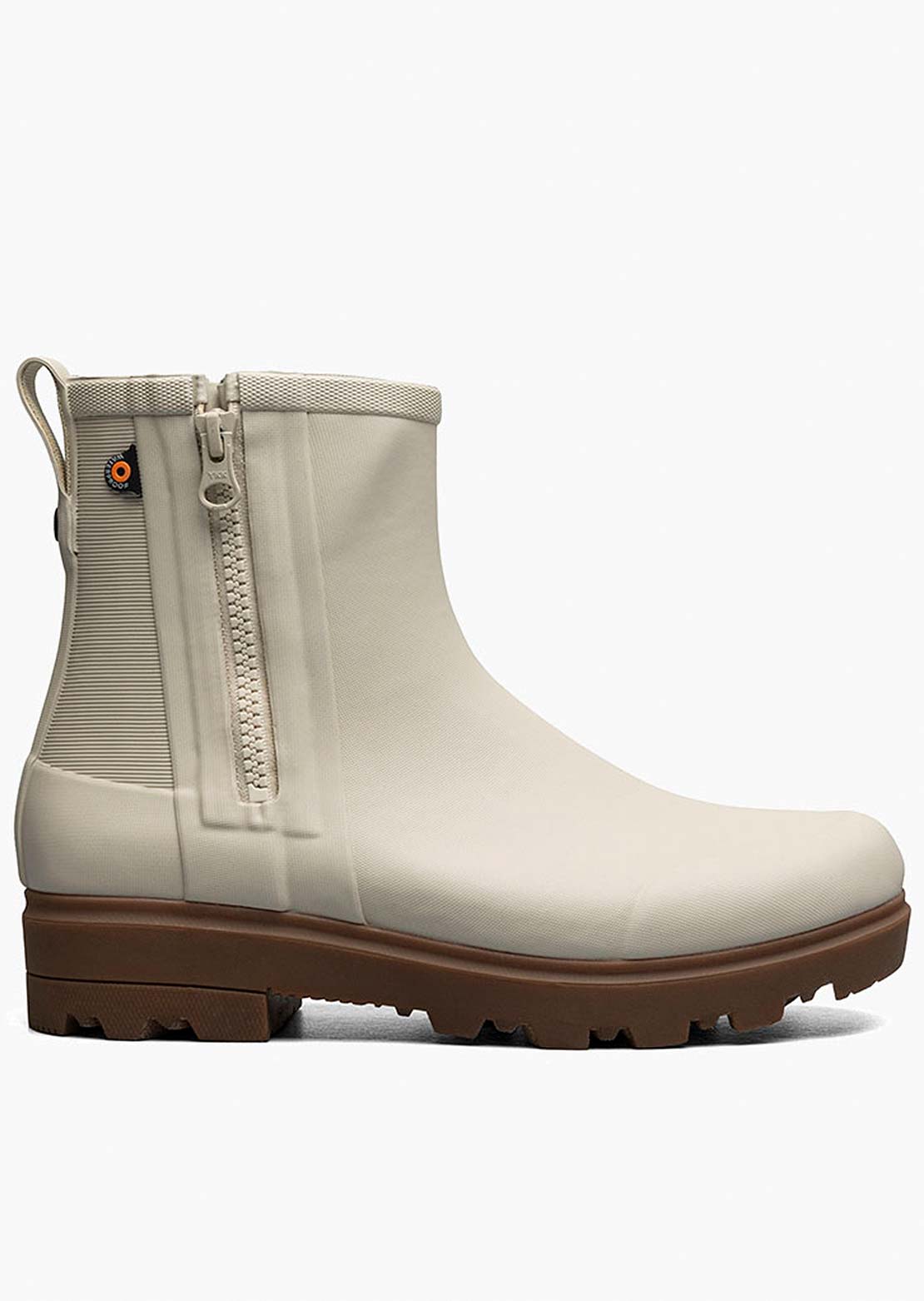 Bogs Women's Holly Rain Zip Boots Oatmeal