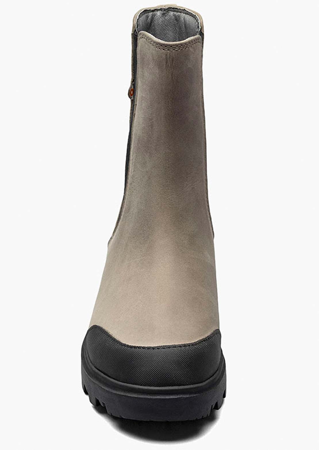 Bogs Women&#39;s Holly Tall Chelsea Leather Boots Taupe