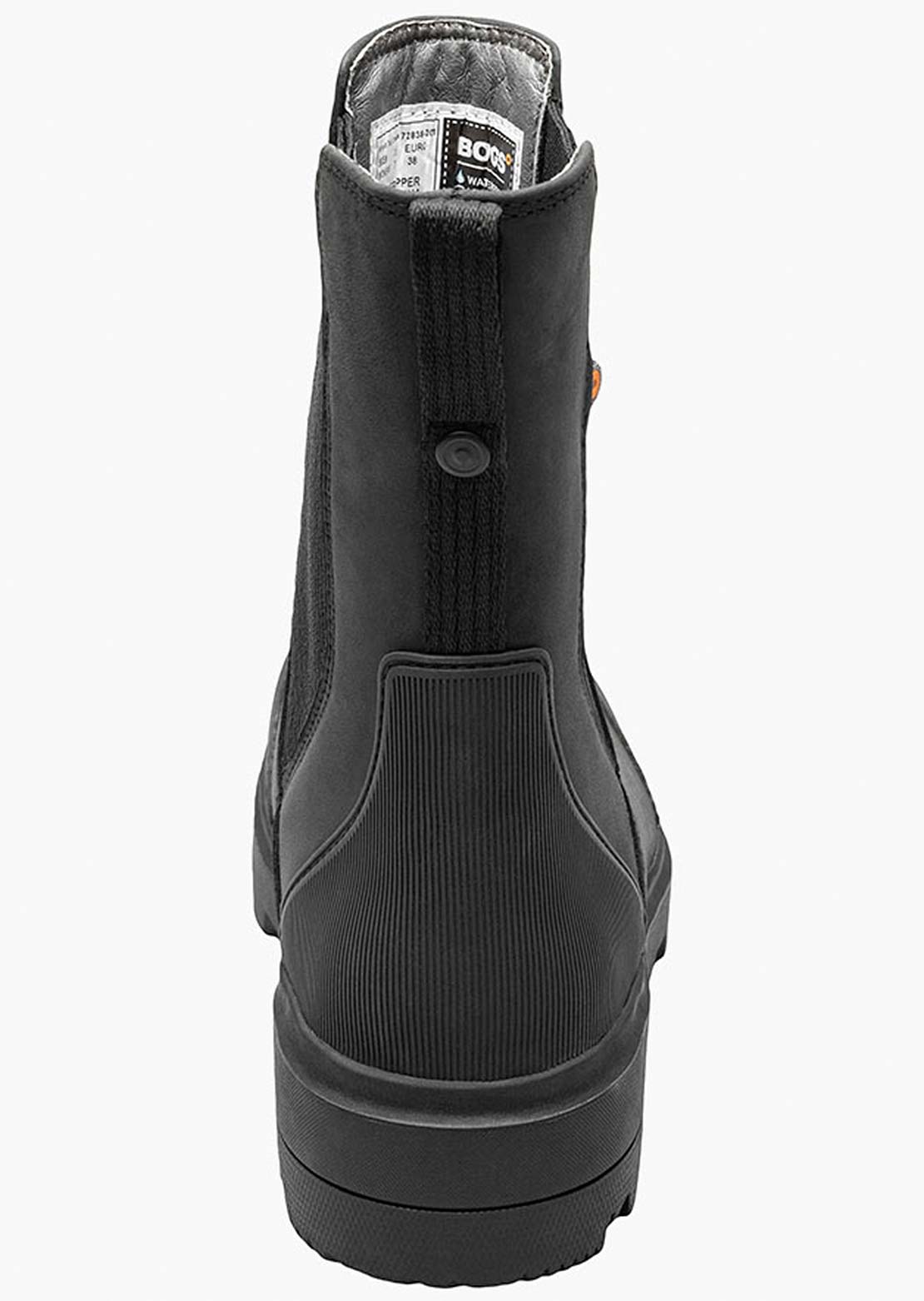 Bogs Women's Holly Tall Leather Boots Black