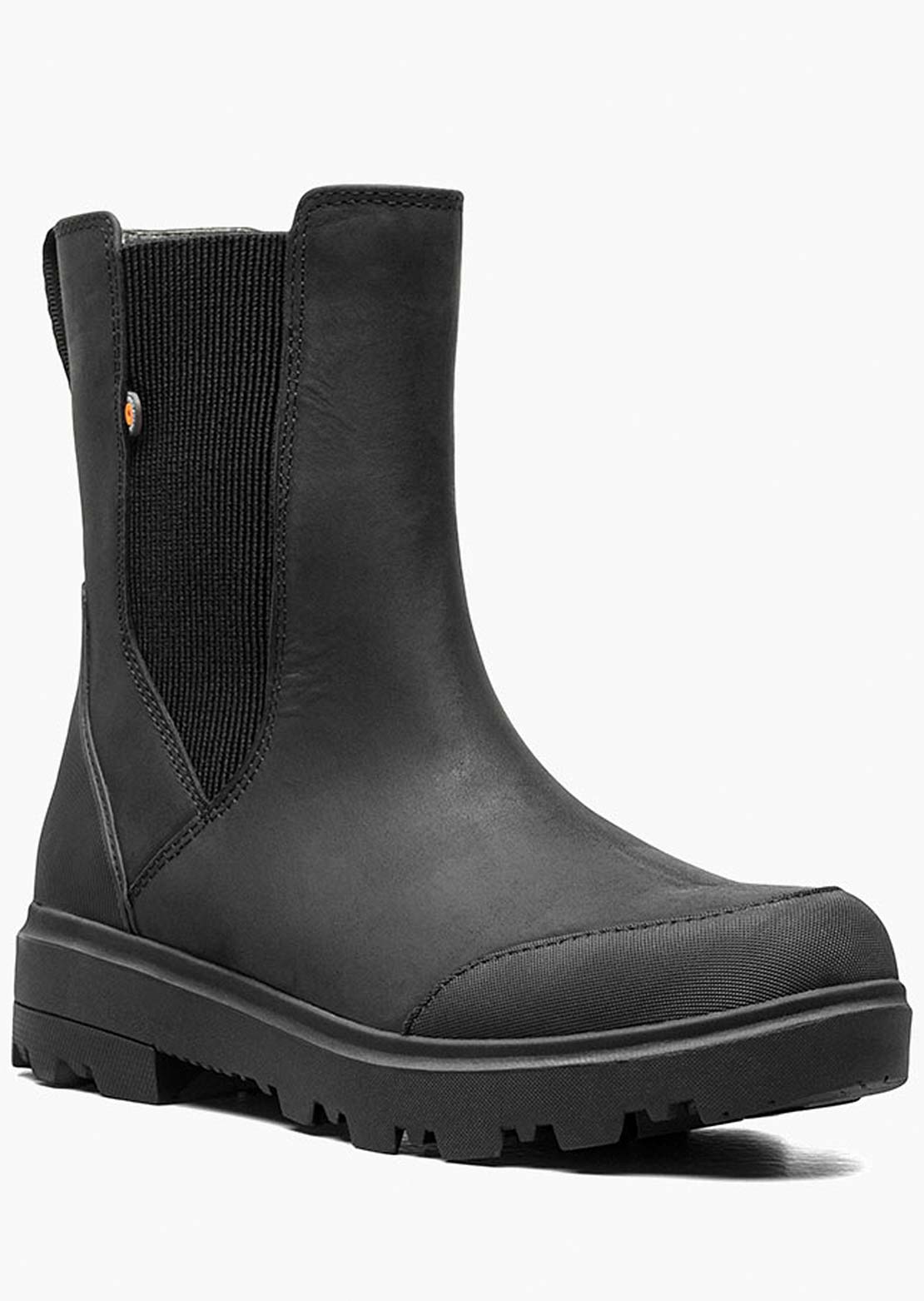 Bogs Women's Holly Tall Leather Boots Black