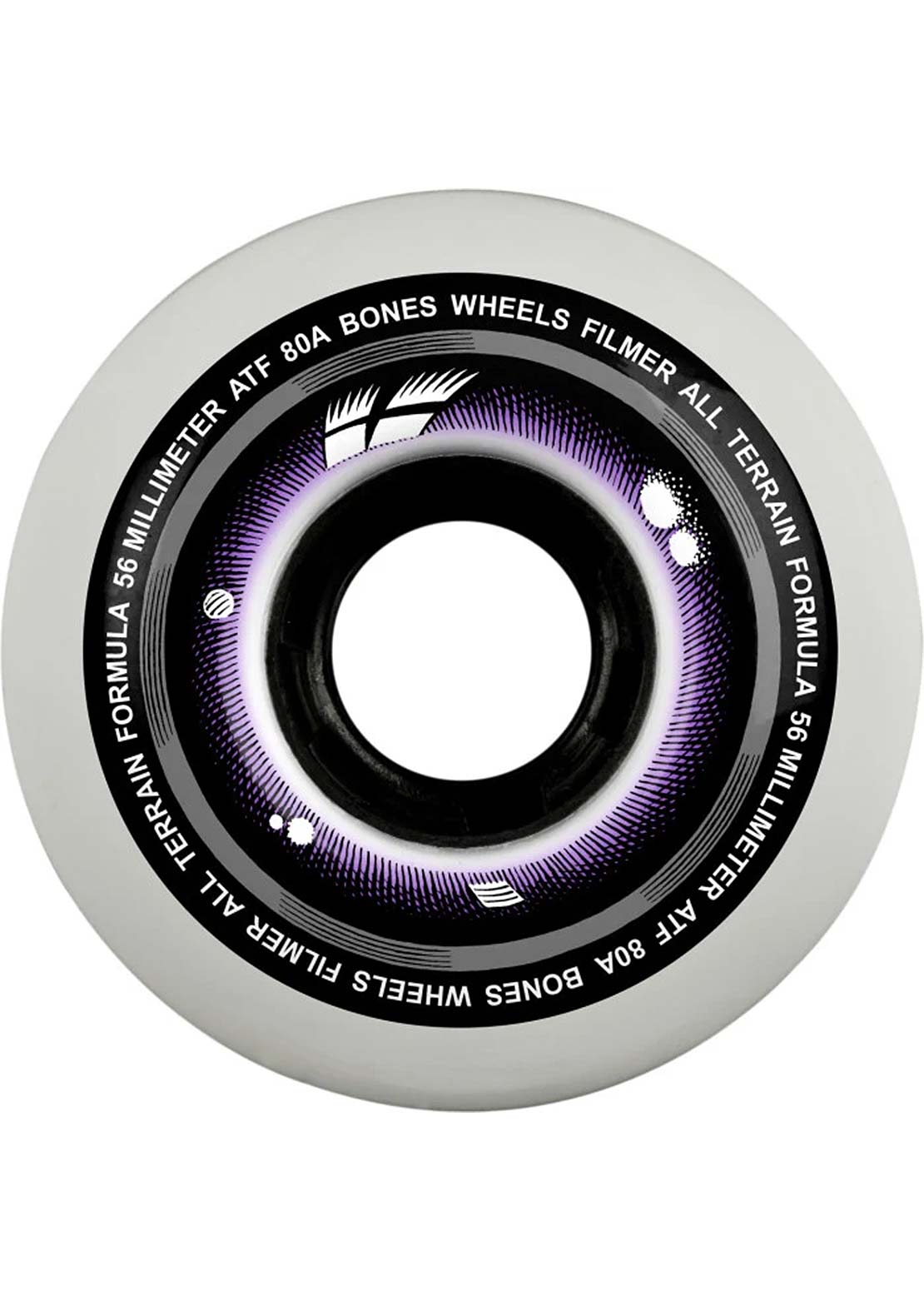 Bones Filmer's ATF 80A Skateboard Wheels