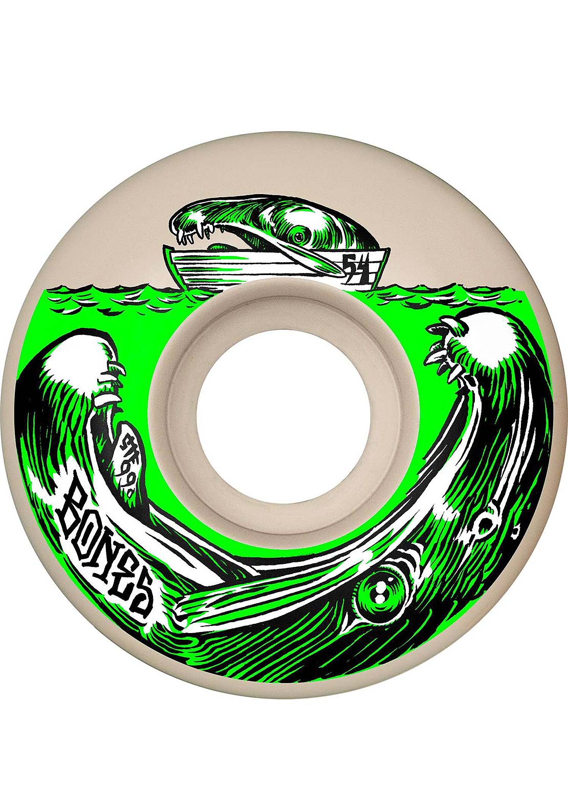 Bones Salmon Dinner V3 Slims 99A Skateboard Wheels White