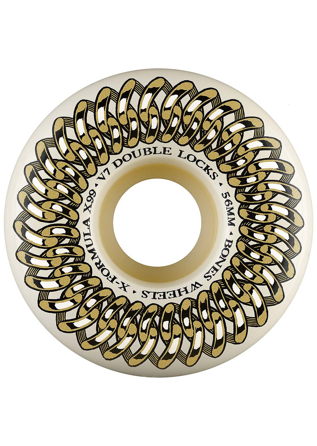 Bones XF Double Locks V7 99A Skateboard Wheels