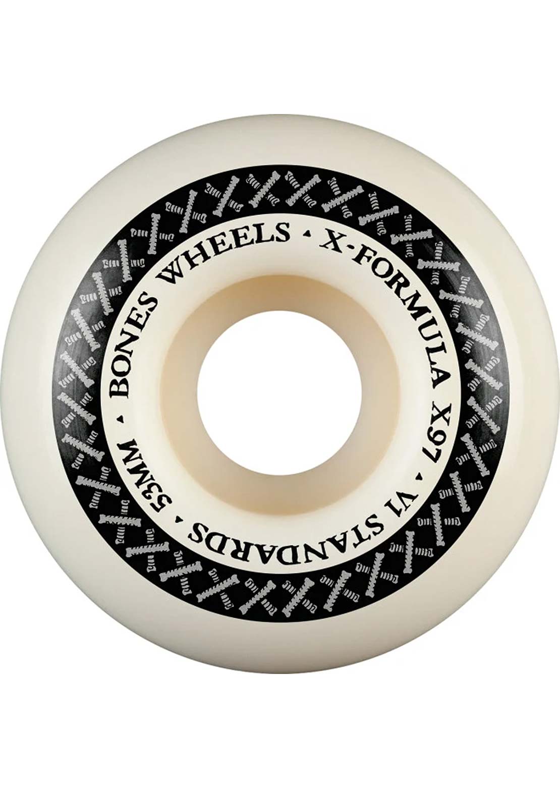 Bones XF Standards V1 97A Skateboard Wheels Natural