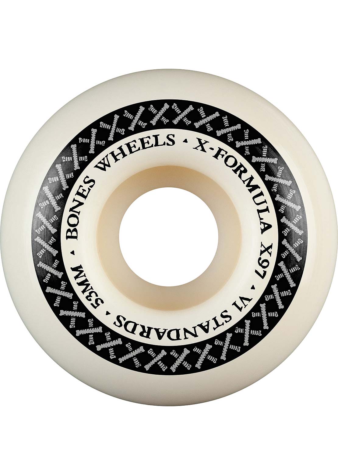 Bones XF Standards V1 97A Skateboard Wheels Natural