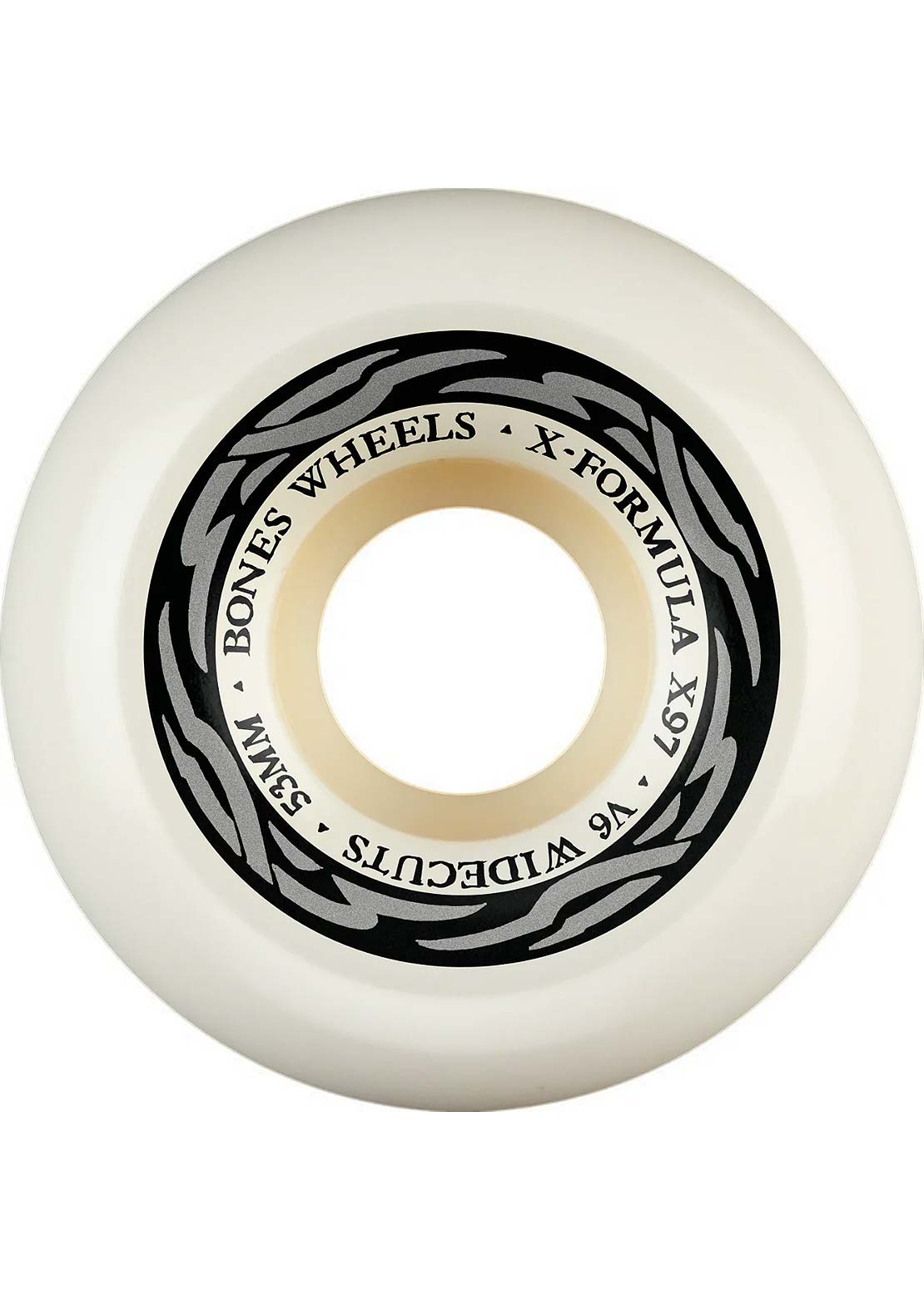 Bones XF WidecutsV6 97A Skateboard Wheels Natural