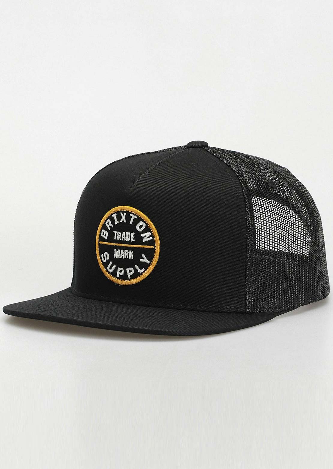 Brixton Men’s Oath MP Trucker Cap Black/Black