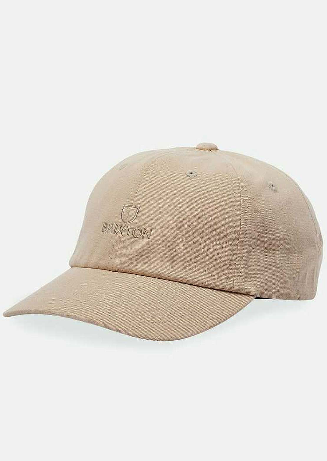 Brixton Men's Alpha Np Lp Adj Cap Sand/Sand Rinse