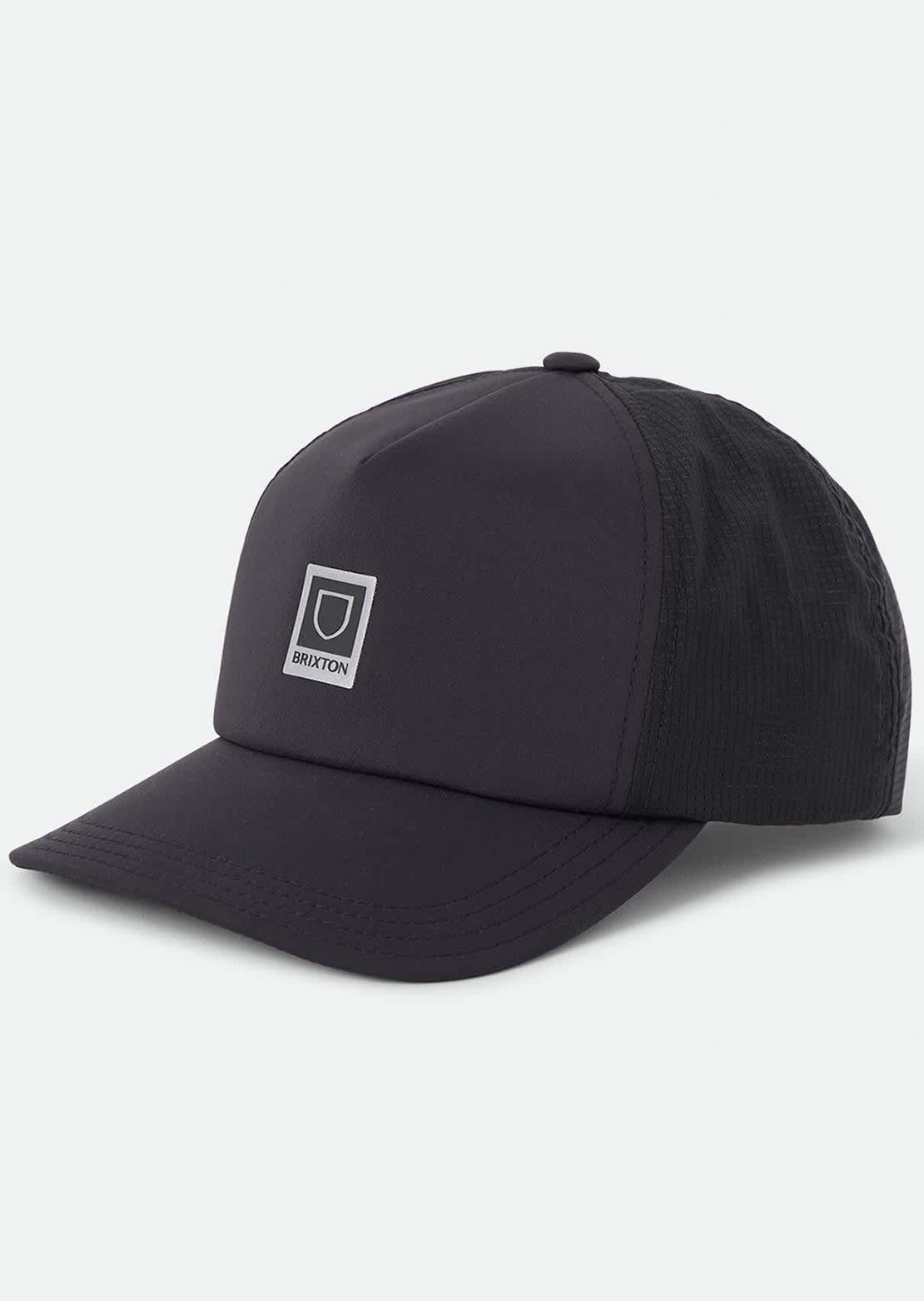 Brixton Men's Beta Journey Adjustable Cap Black