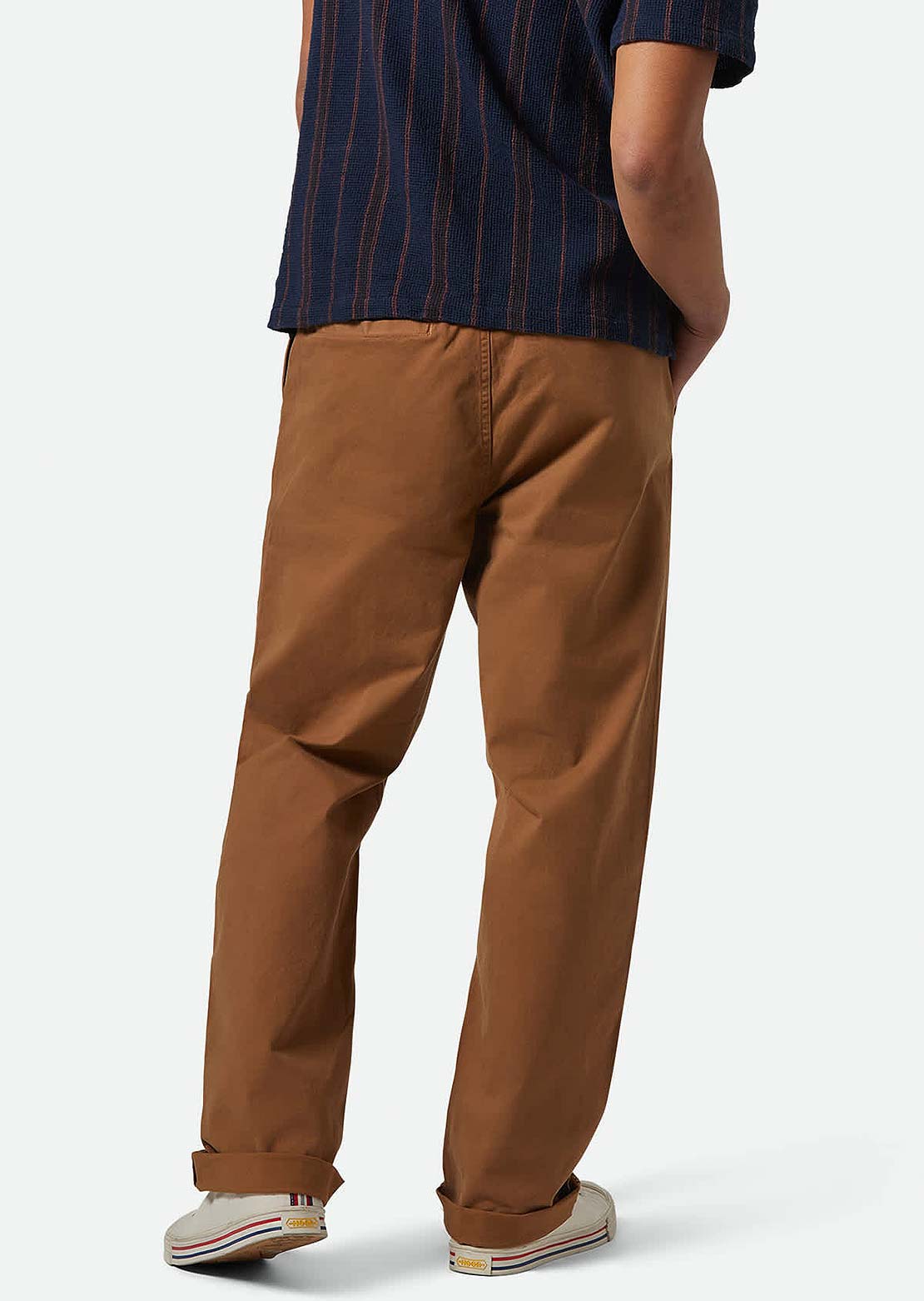 Brixton Men's Broadway VW Ewaist Relaxed Pants Washed Copper
