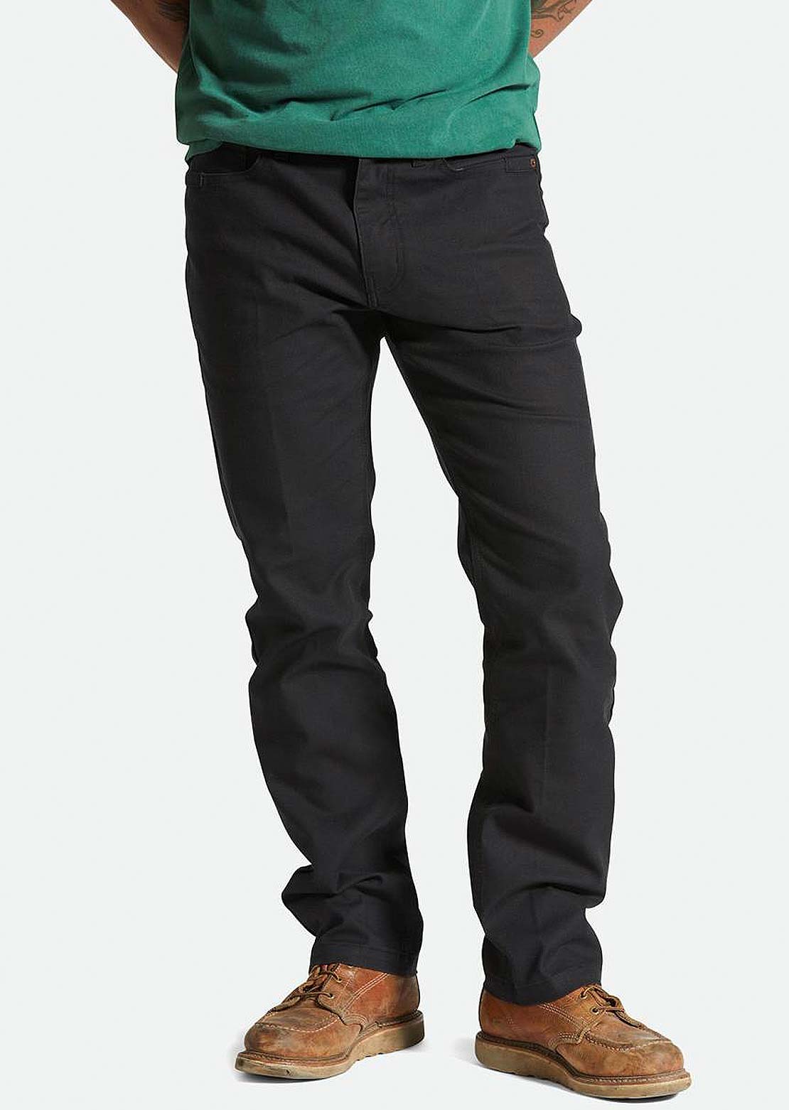 Brixton Men's Builders 5 Pocket Pants Black