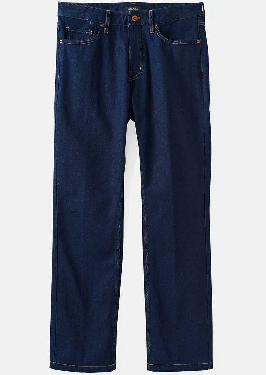 Brixton Men's Builders 5 Pocket Pants Rinse Denim