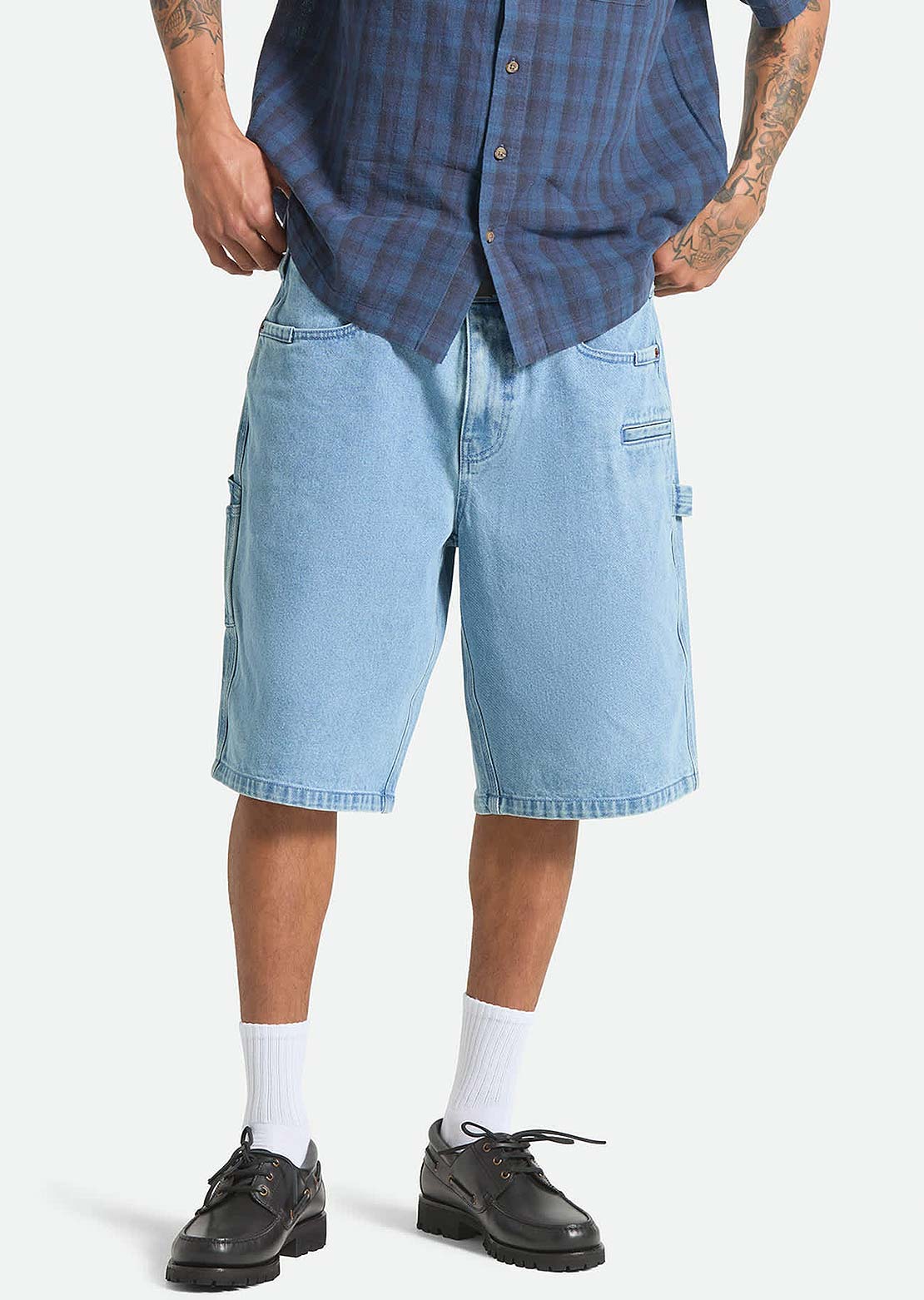 Brixton Men's Builders Carpenter Baggy Shorts