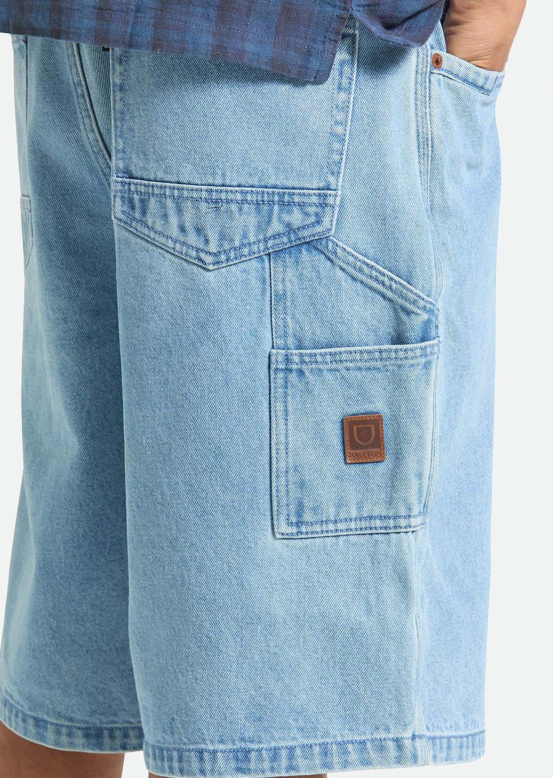 Brixton Men's Builders Carpenter Baggy Shorts