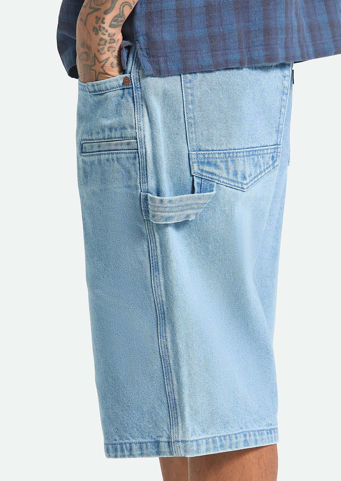 Brixton Men's Builders Carpenter Baggy Shorts