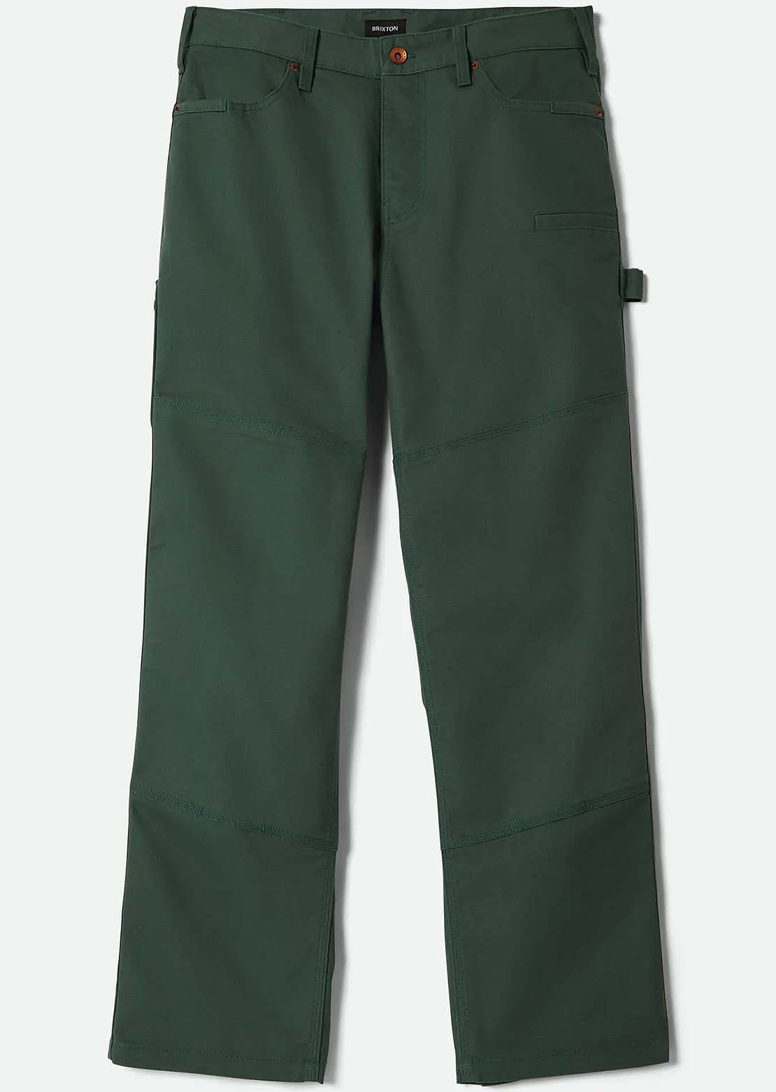 Brixton Men's Builders Carpenter Pants Primary Green