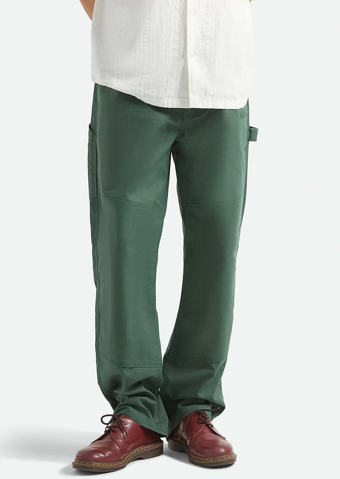 Brixton Men's Builders Carpenter Pants Primary Green