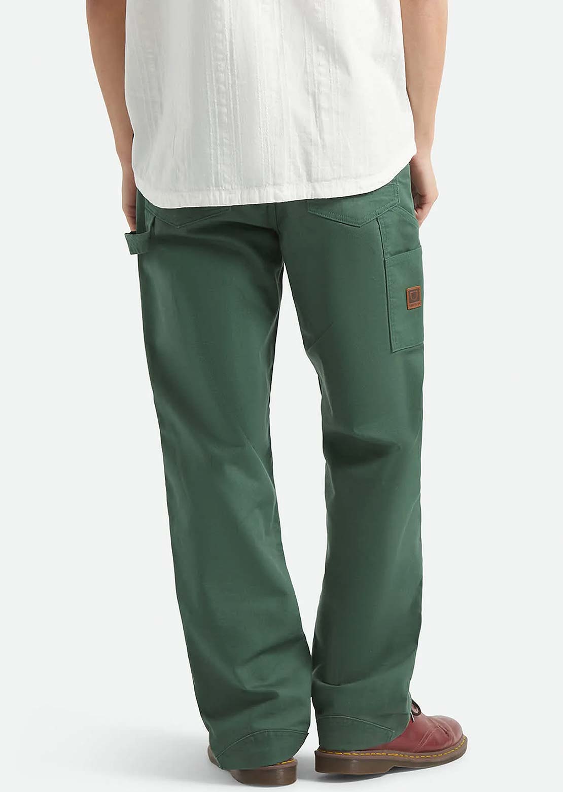Brixton Men's Builders Carpenter Pants Primary Green