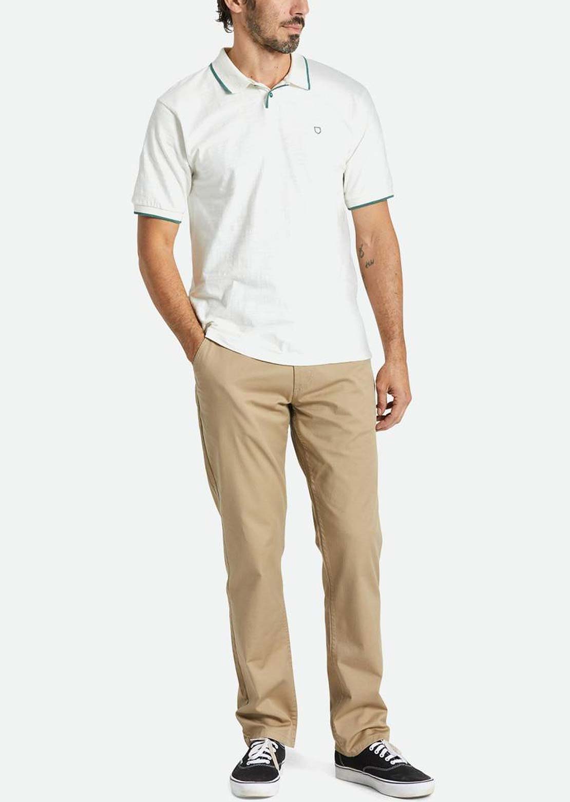 Brixton Men's Choice Chino Regular Pant Khaki