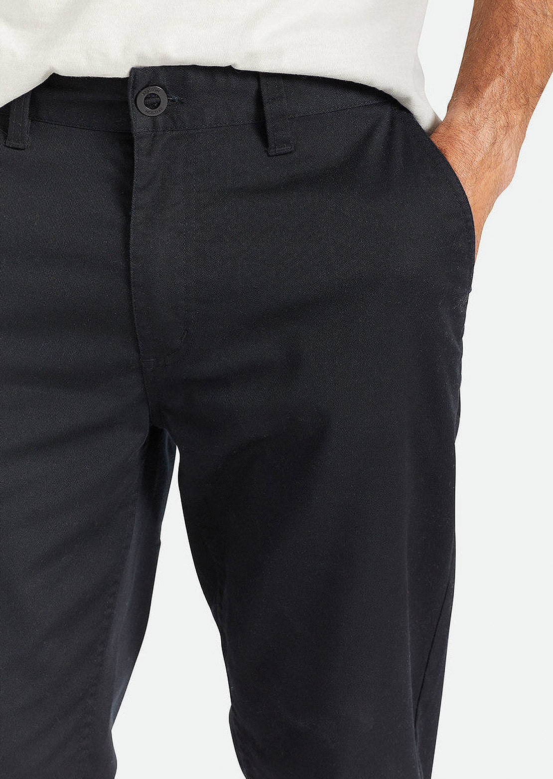 Brixton Men&#39;s Choice Chino Regular Pants Black