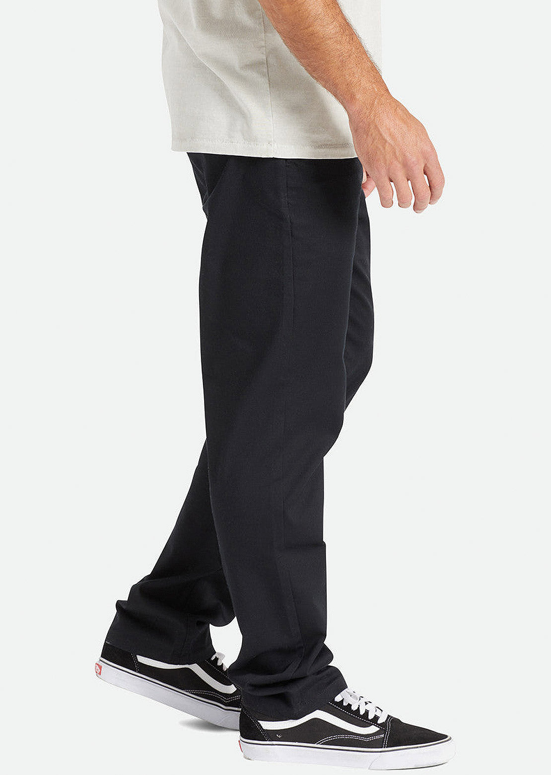 Brixton Men&#39;s Choice Chino Regular Pants Black