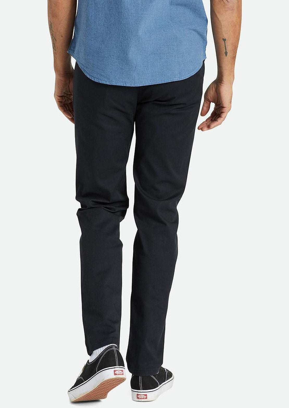 Brixton Men's Choice Chino Slim Pants Black