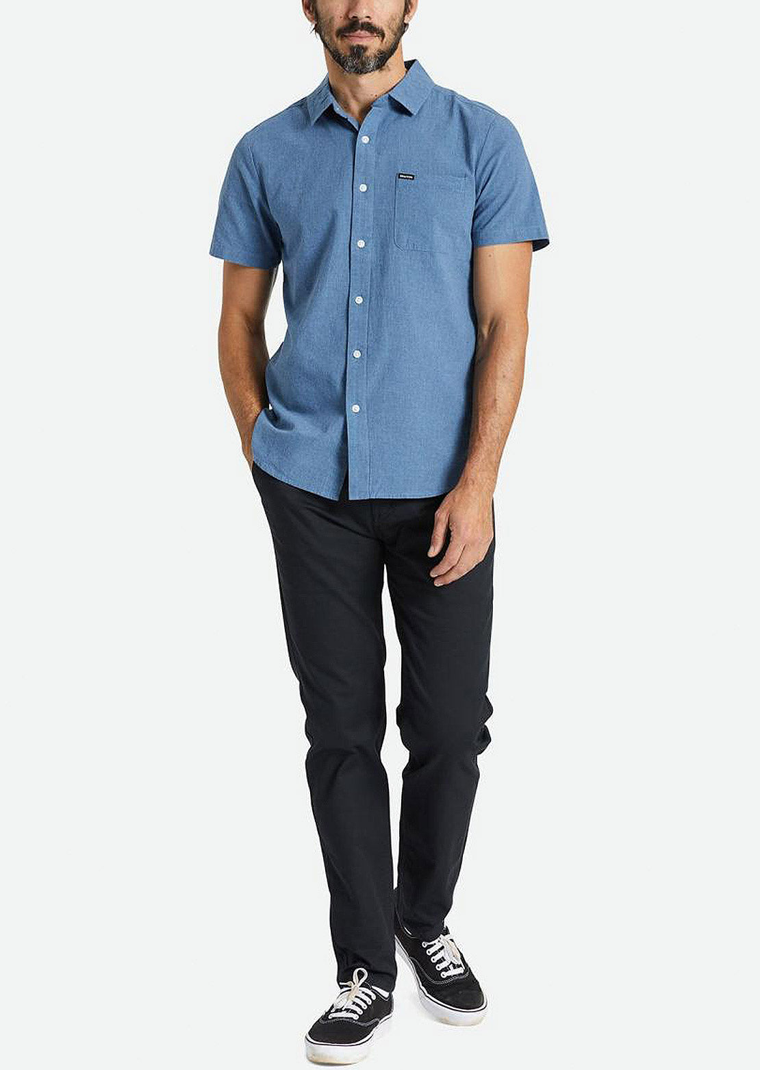 Brixton Men's Choice Chino Slim Pants Black