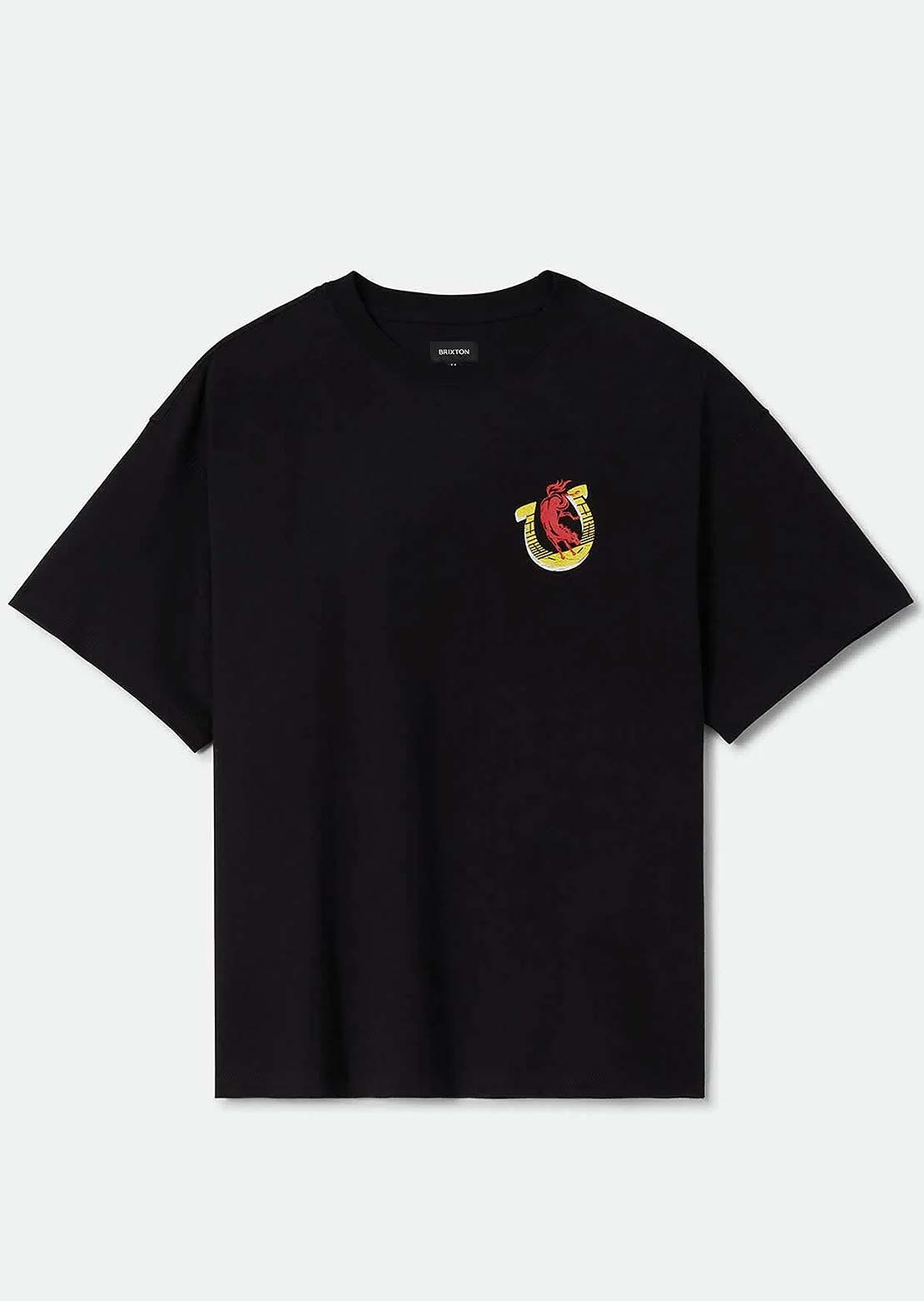 Brixton Men's Colt 45 Everytime Oversize T-Shirt Black