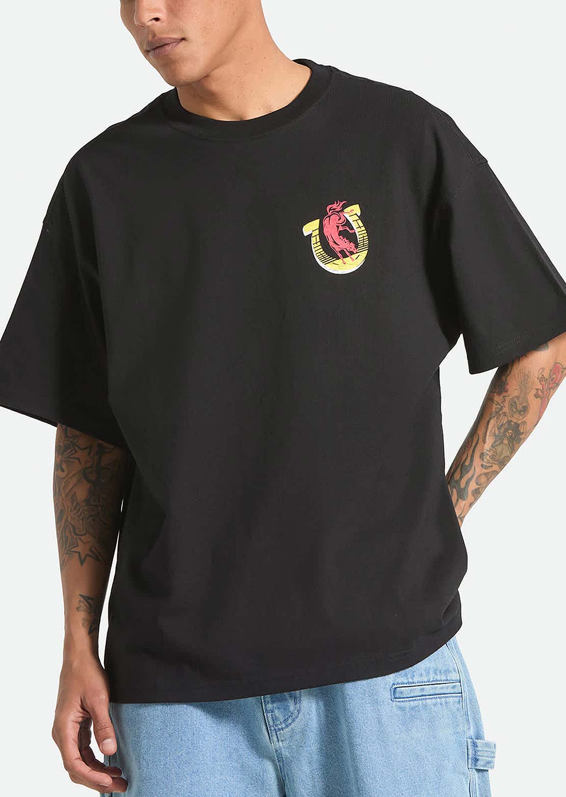Brixton Men's Colt 45 Everytime Oversize T-Shirt