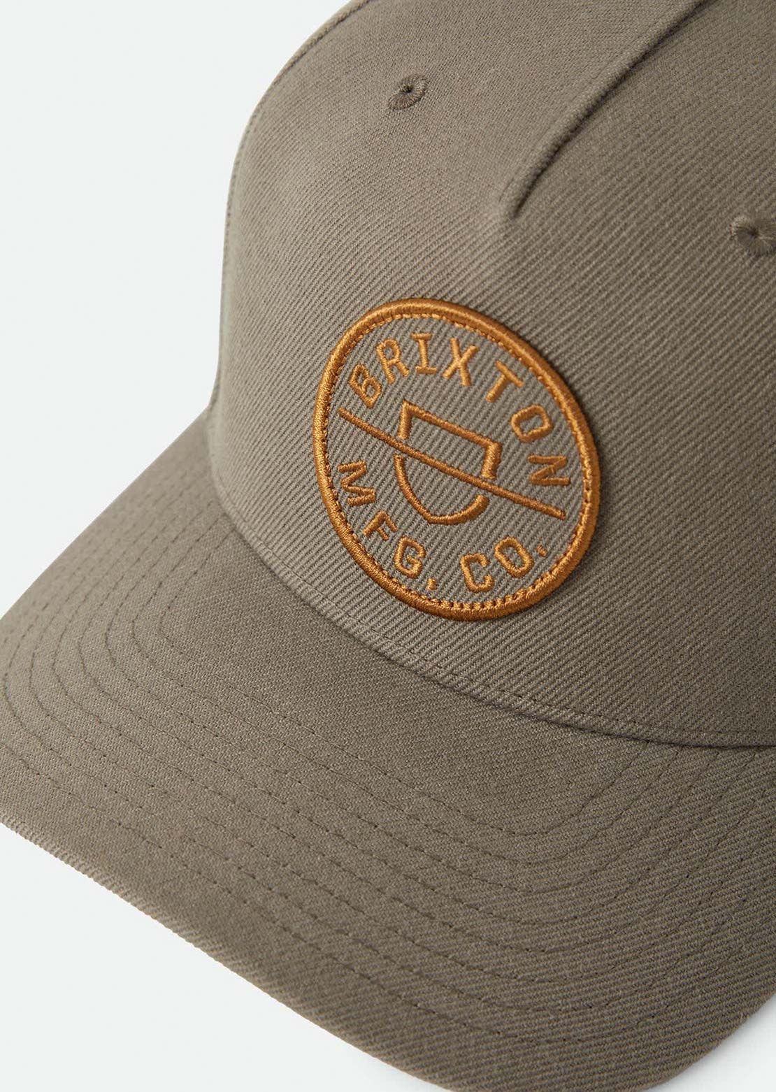 Brixton Hommes Crest C MP Snapback Casquette
