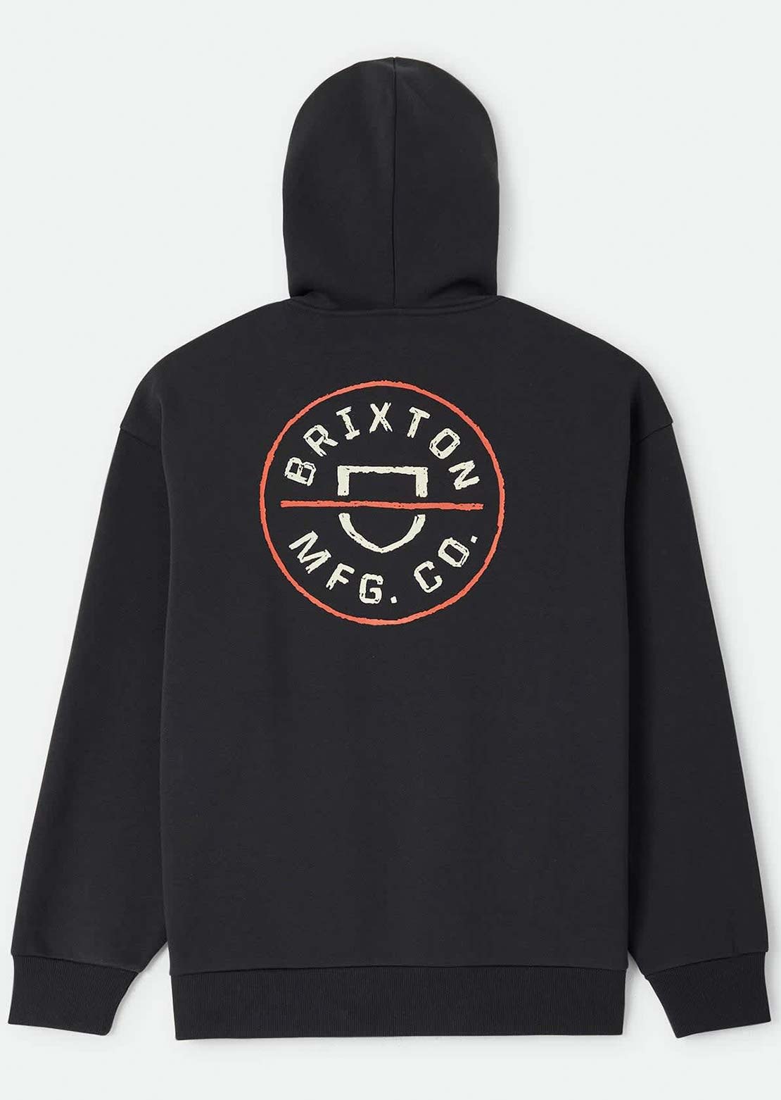 Brixton Men's Crest II Hood Black