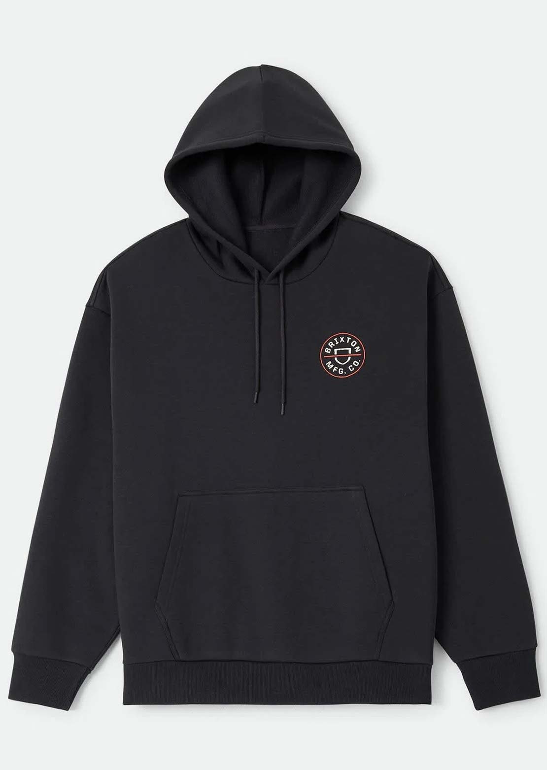 Brixton Men's Danville Quarter Zip Fleece Navy/Whitecap