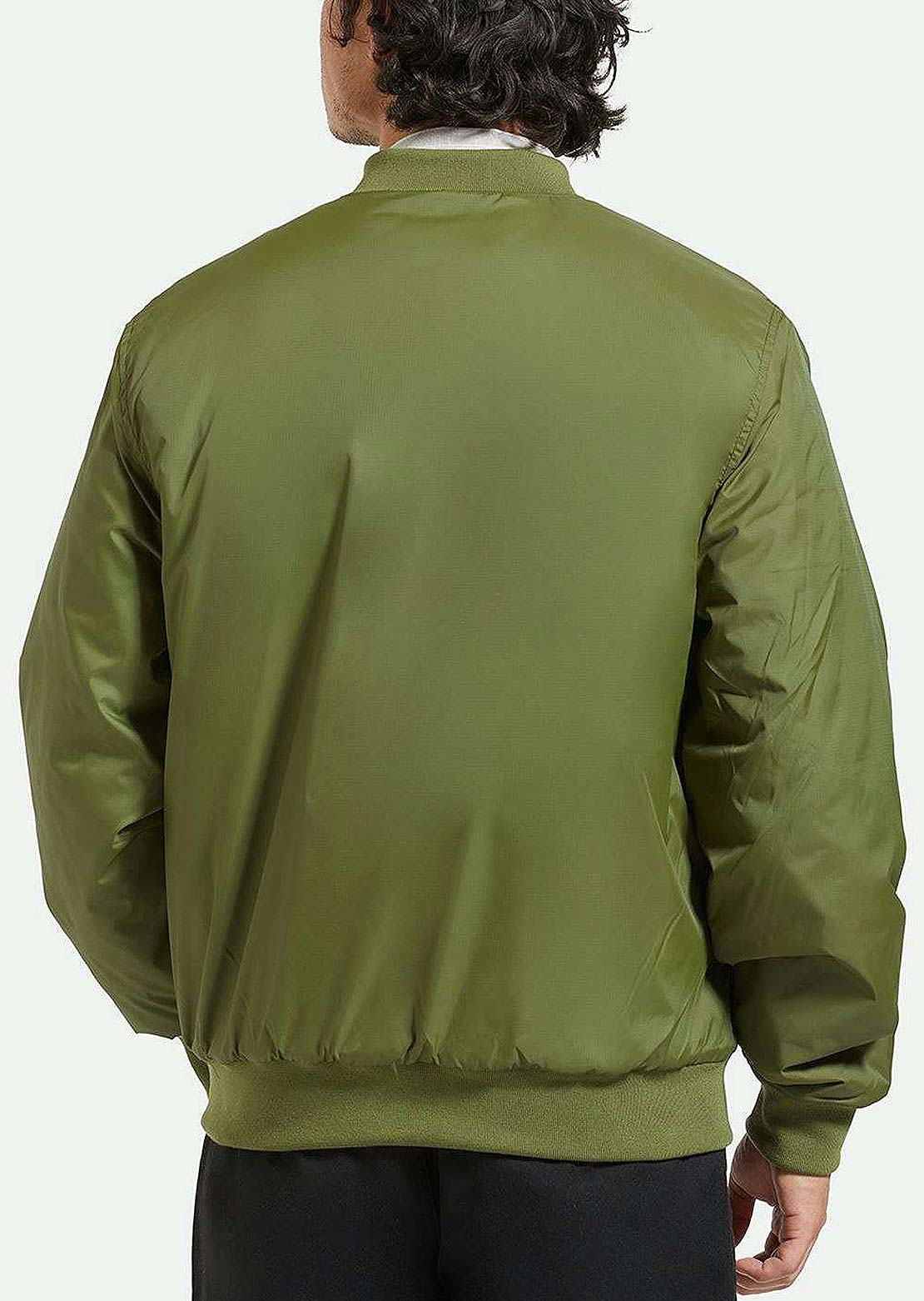 Brixton Men's Dillinger Flight Bomber Jacket Cypress Green