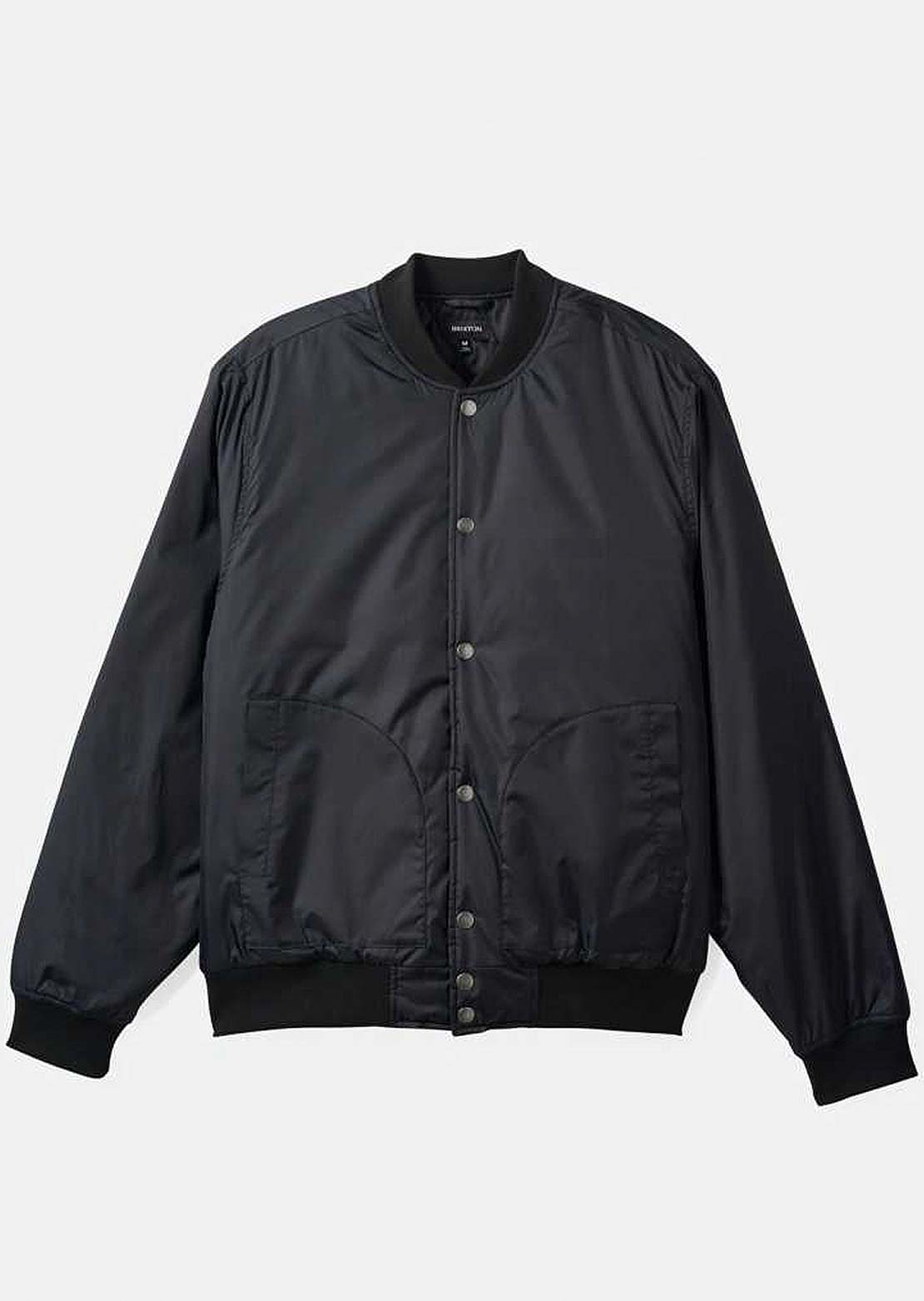 Brixton Men's Dillinger Flight Bomber Jacket Black
