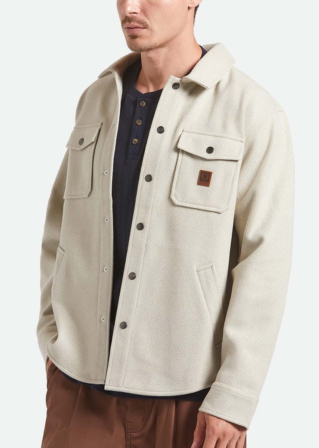 Brixton Men's Durham Brushed Menswear Jacket Brushed Elm