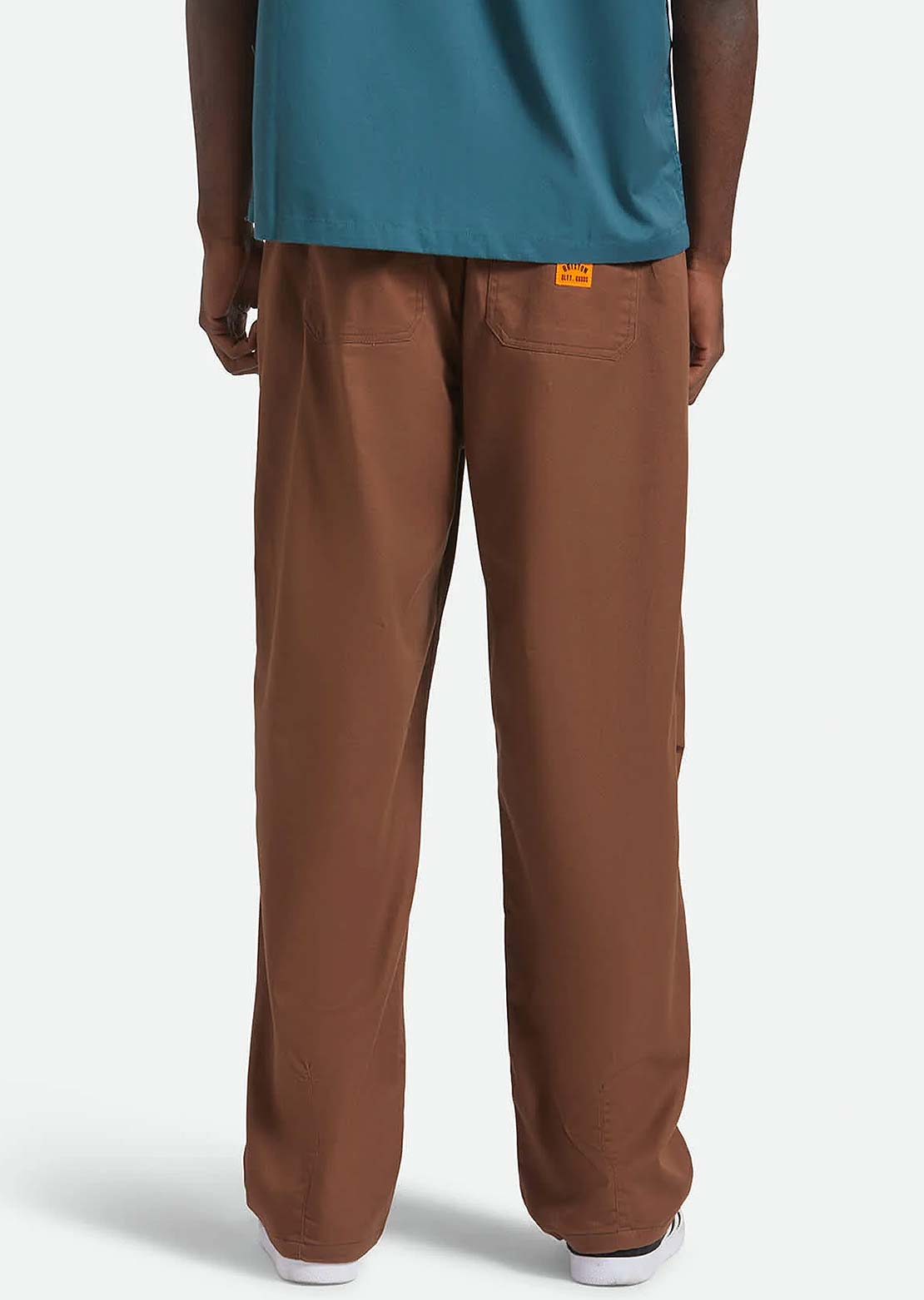Brixton Men's Global Baggy Pants Pinecone Brown