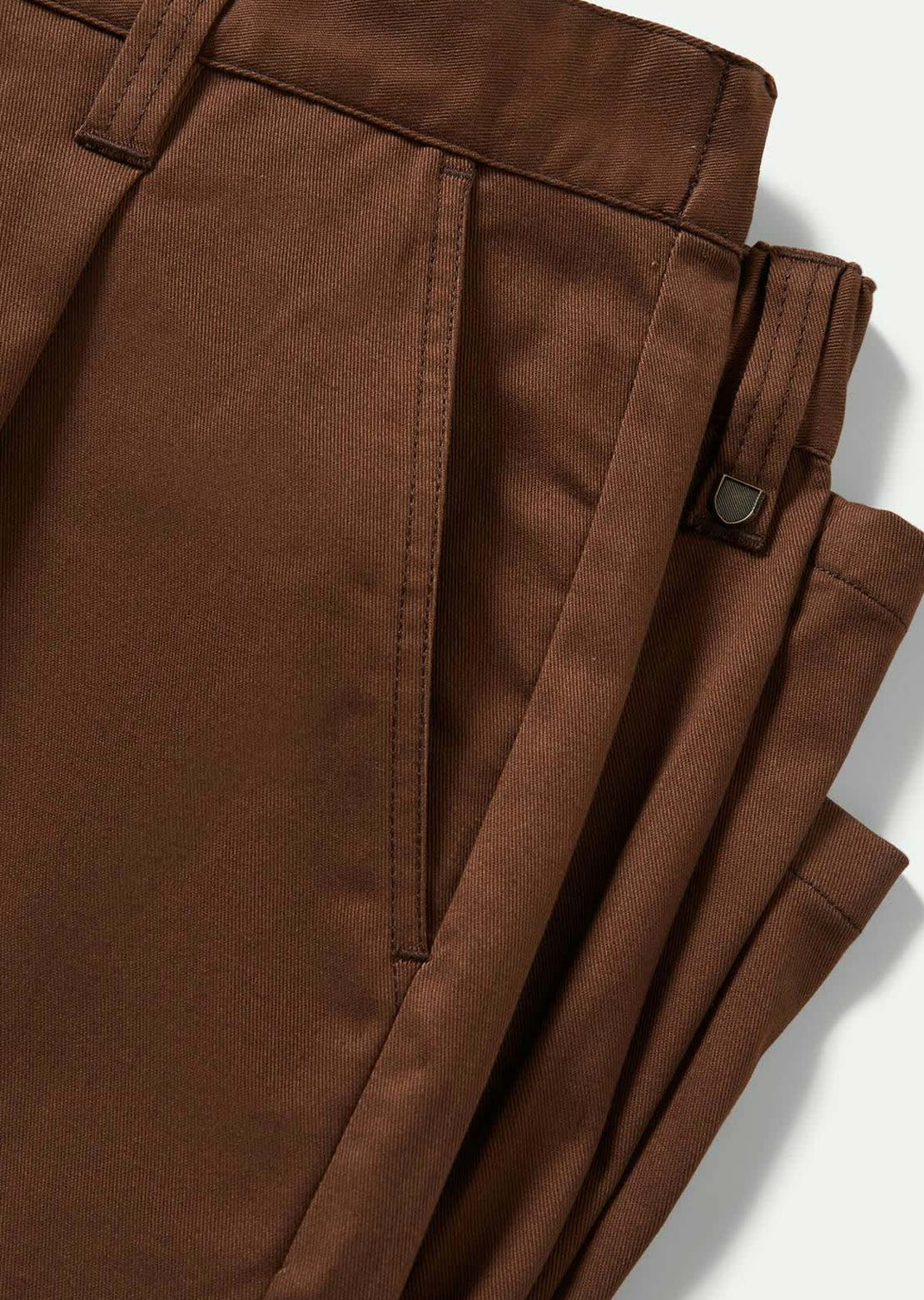 Brixton Men's Global Baggy Pants Pinecone Brown
