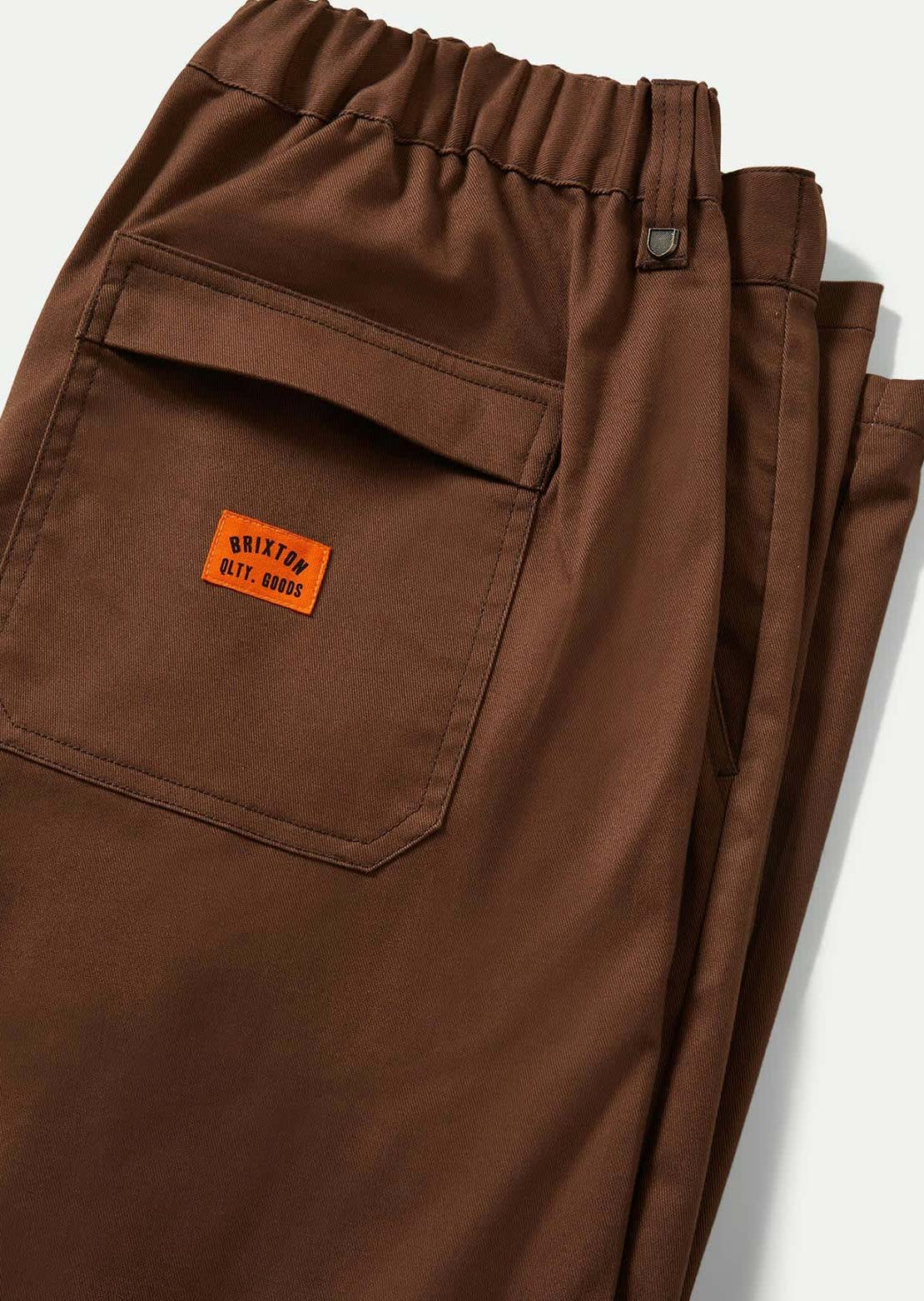 Brixton Men's Global Baggy Pants Pinecone Brown