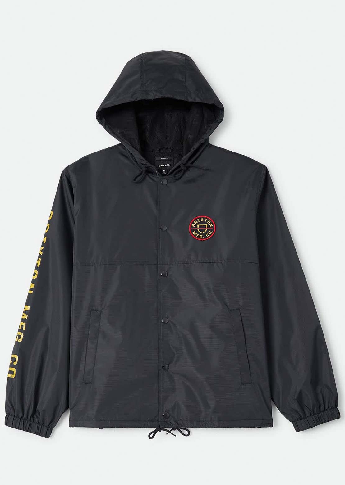 Brixton Men's Hooded Claxton Lightweight Jacket