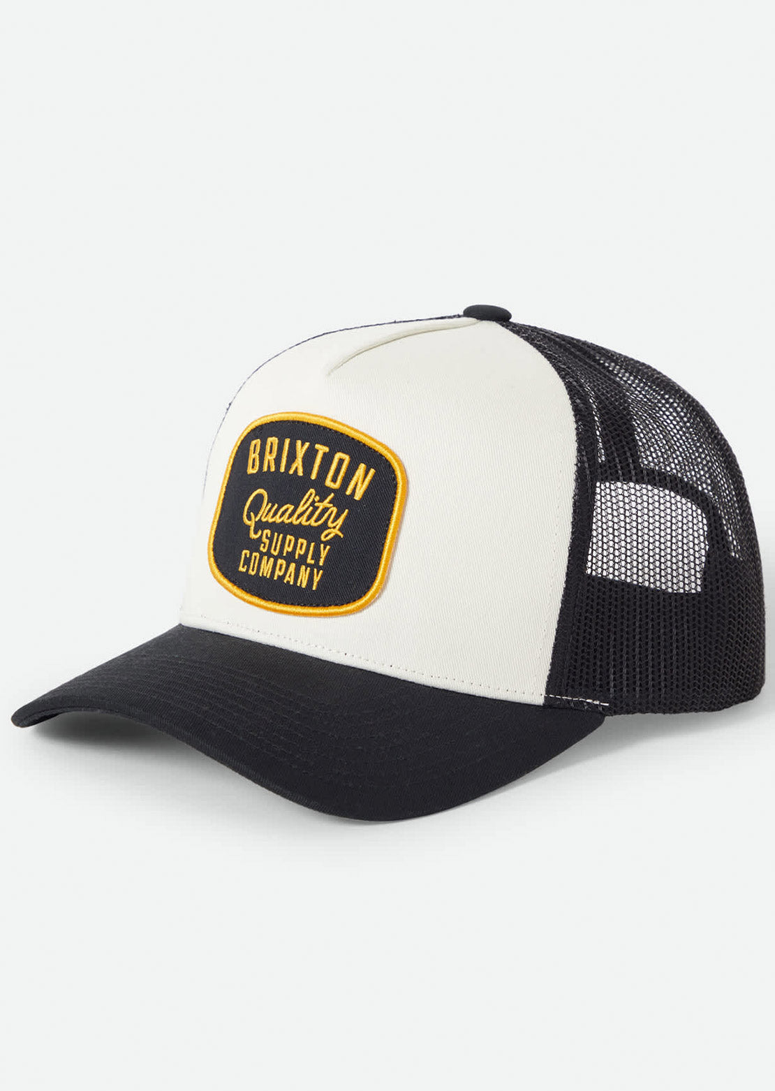 Brixton Men's Hubal C MP Trucker Cap Black/Off White/Black