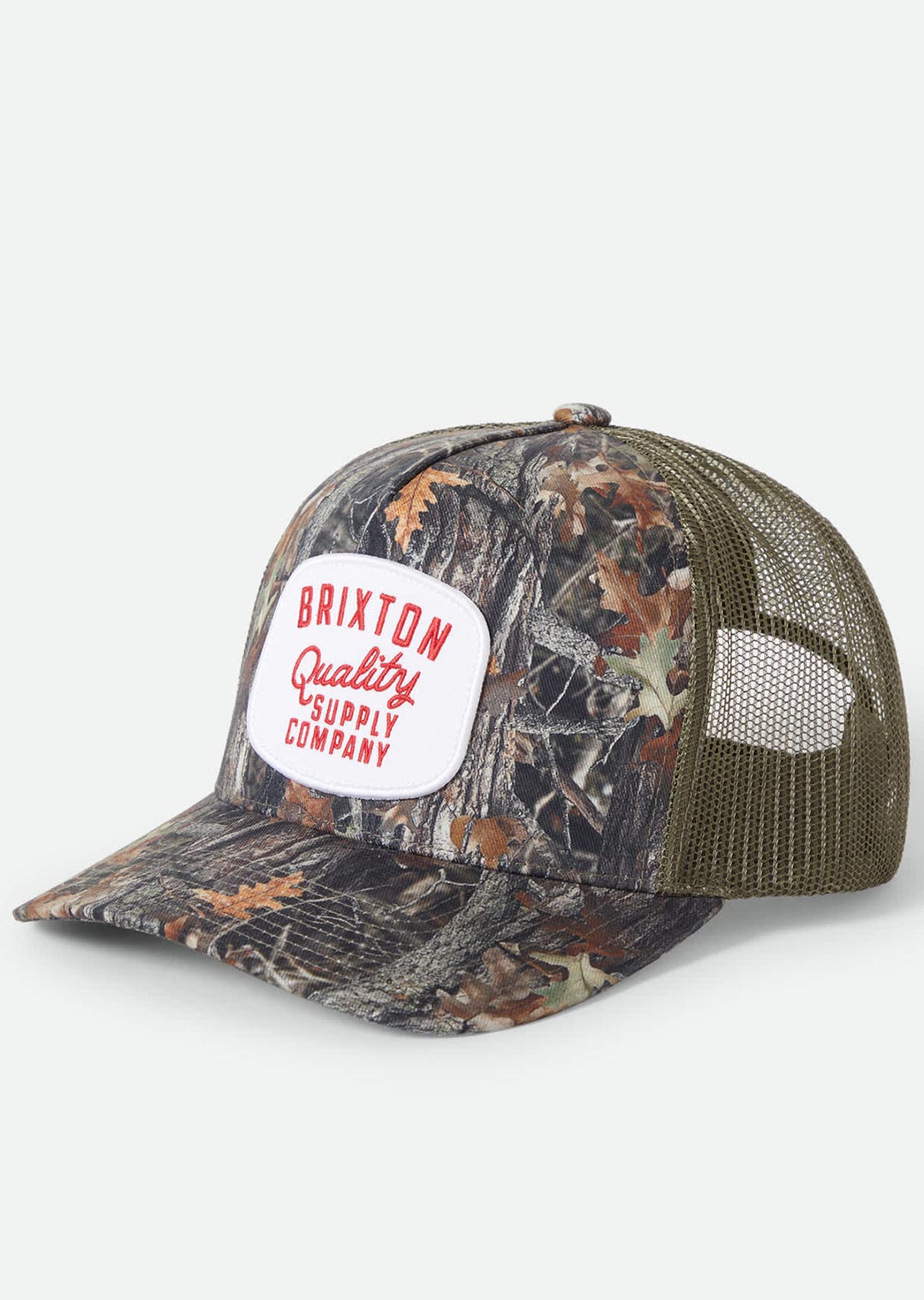 Brixton Men's Hubal C MP Trucker Cap Tree Camo/Olive