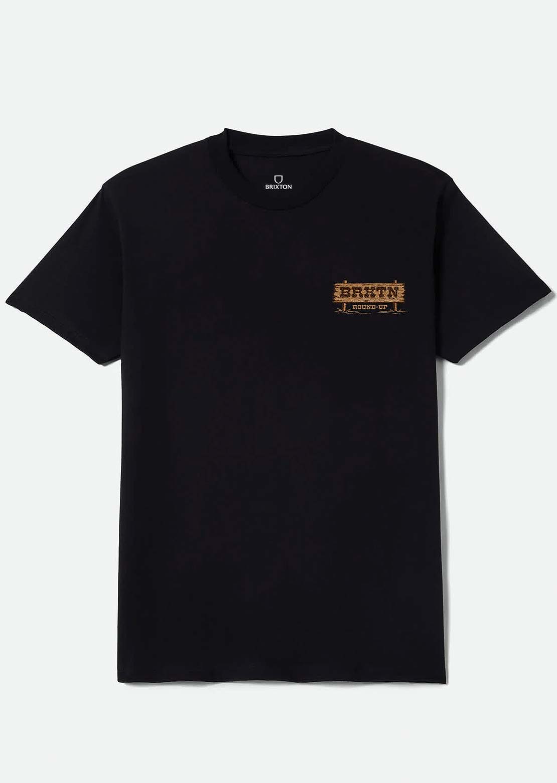 Brixton Men's Hutchins Standard T-Shirt Black
