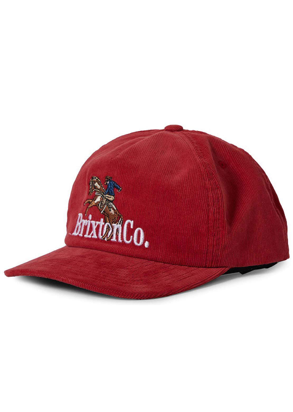 Brixton Men&#39;s Inwood Mp Snapback Cap Red