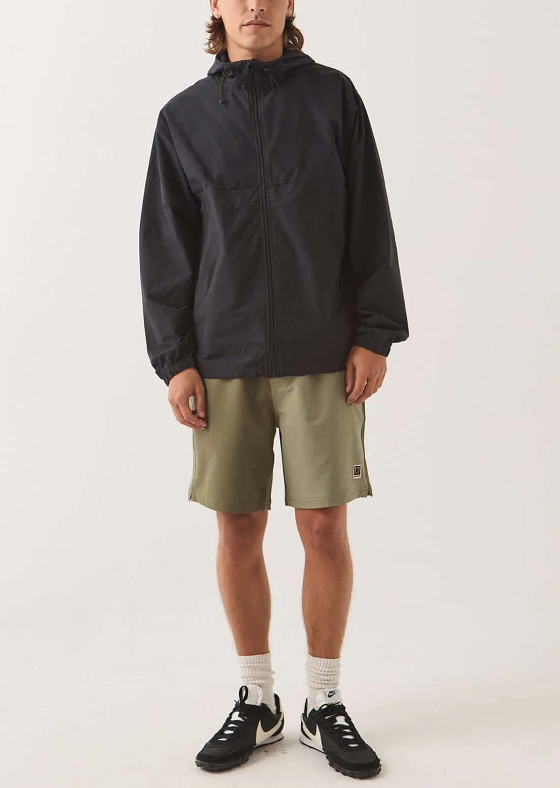 Brixton Men's Journey Zip Jacket Black